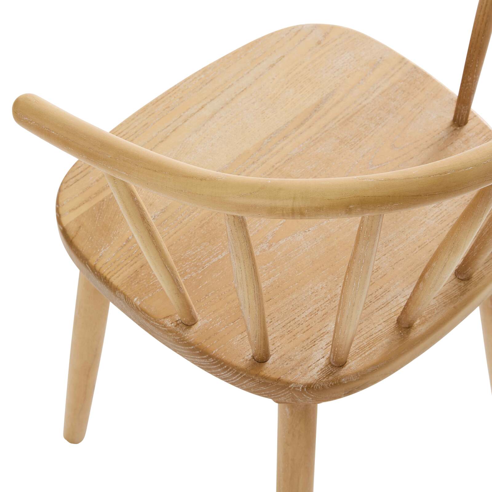 Lot de 2 chaises en bois d'orme