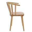 Lot de 2 chaises en bois d'orme
