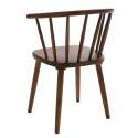 Lot de 2 chaises en bois d'orme