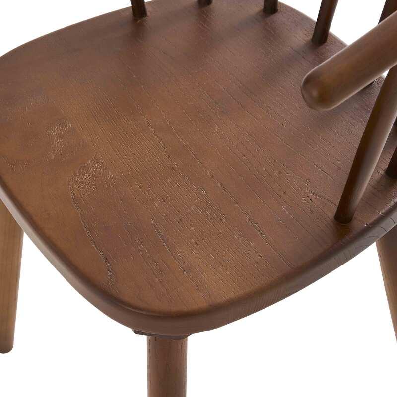 Lot de 2 chaises en bois d'orme