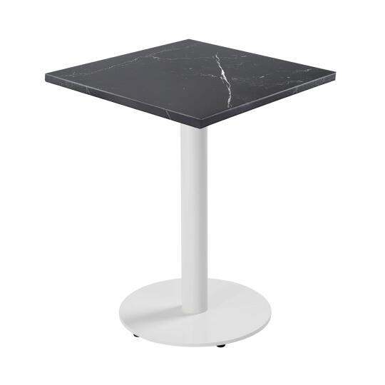 Table à manger 60 x 60 cm en aggloméré avec revêtement