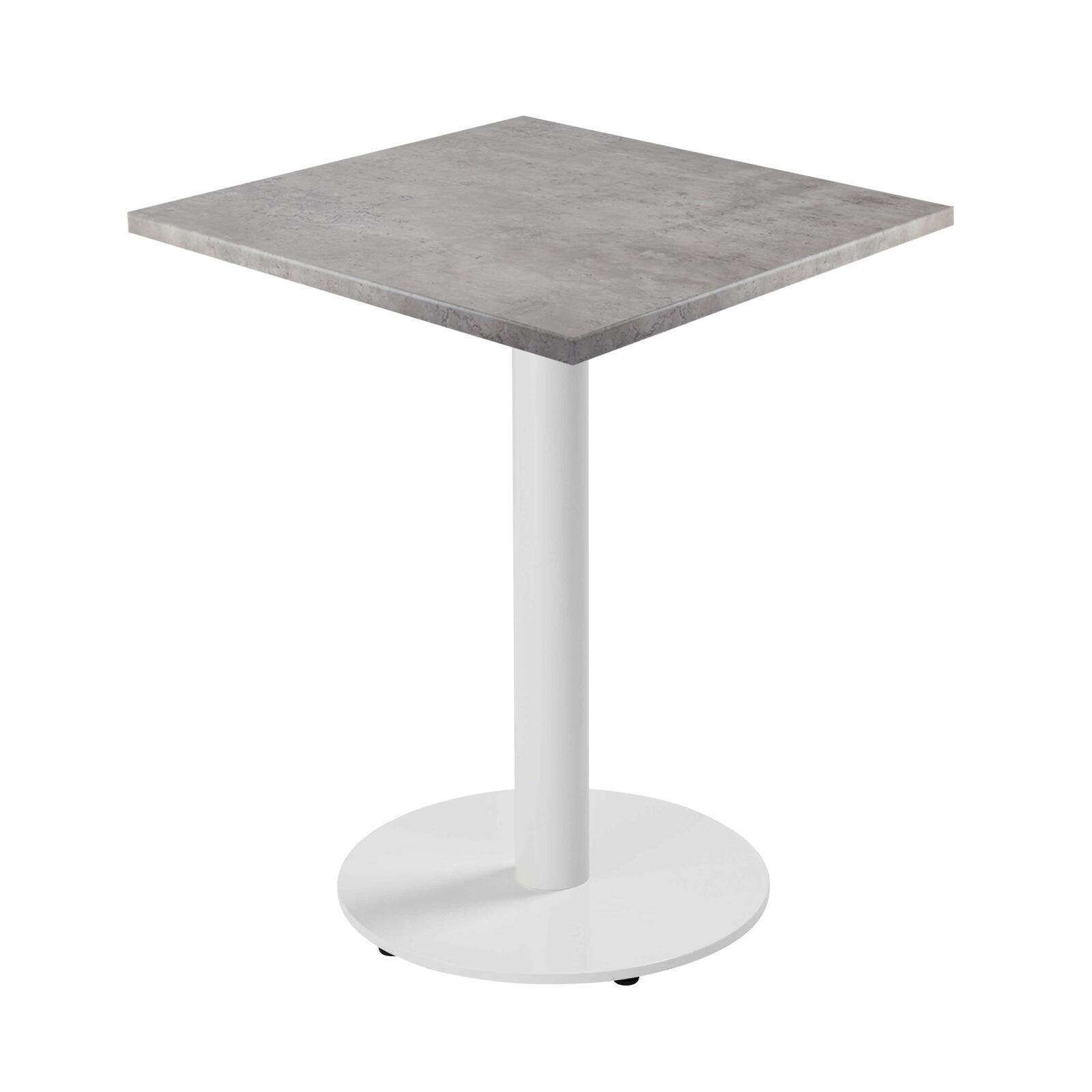 Table à manger 60 x 60 cm en aggloméré avec revêtement