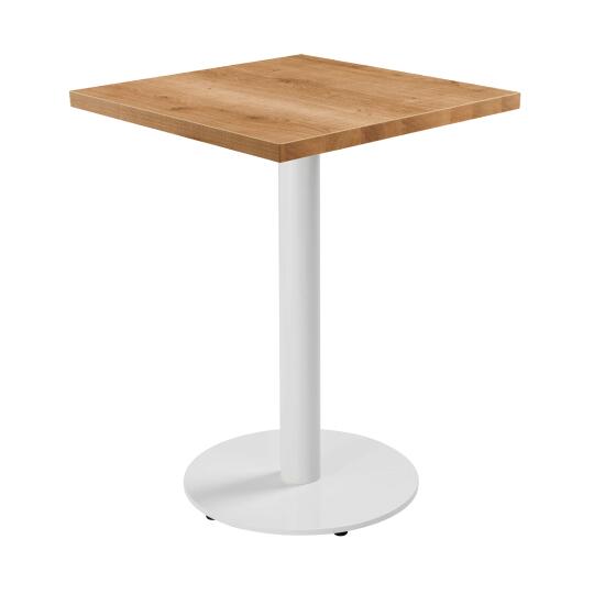 Table à manger 60 x 60 cm en aggloméré avec revêtement | Mobeventpro
