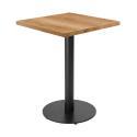 Table à manger 60 x 60 cm en aggloméré avec revêtement