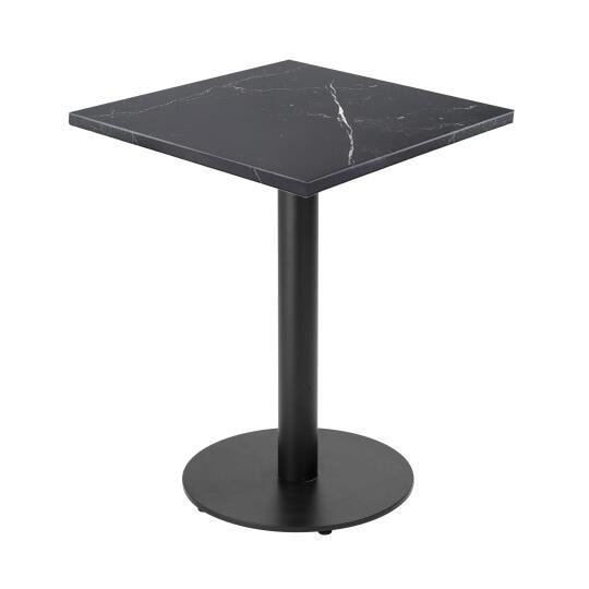 Table à manger 60 x 60 cm en aggloméré avec revêtement