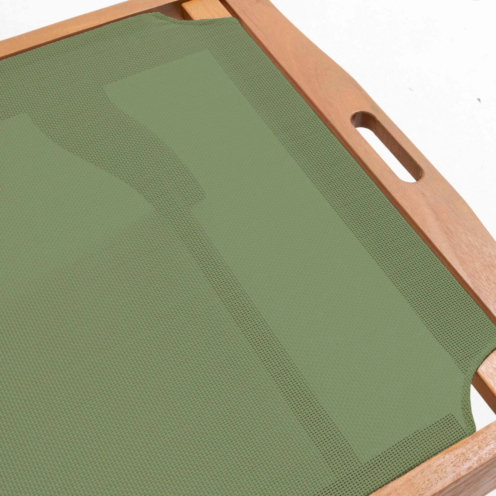 Lot de 2 transats professionnel inclinables sur roues en bois FSC®