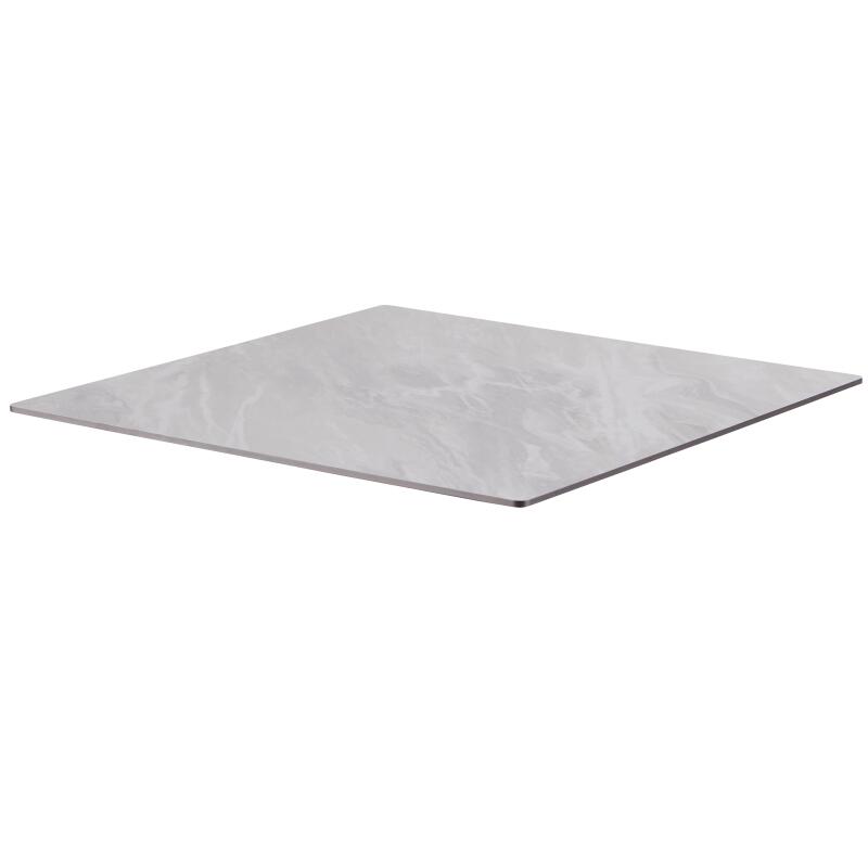 Plateau de table carré en HPL (70x70 cm)