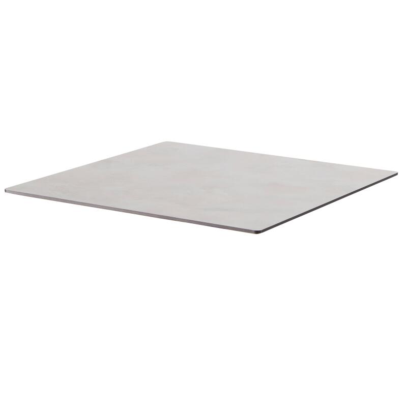 Plateau de table carré en HPL (70x70 cm)