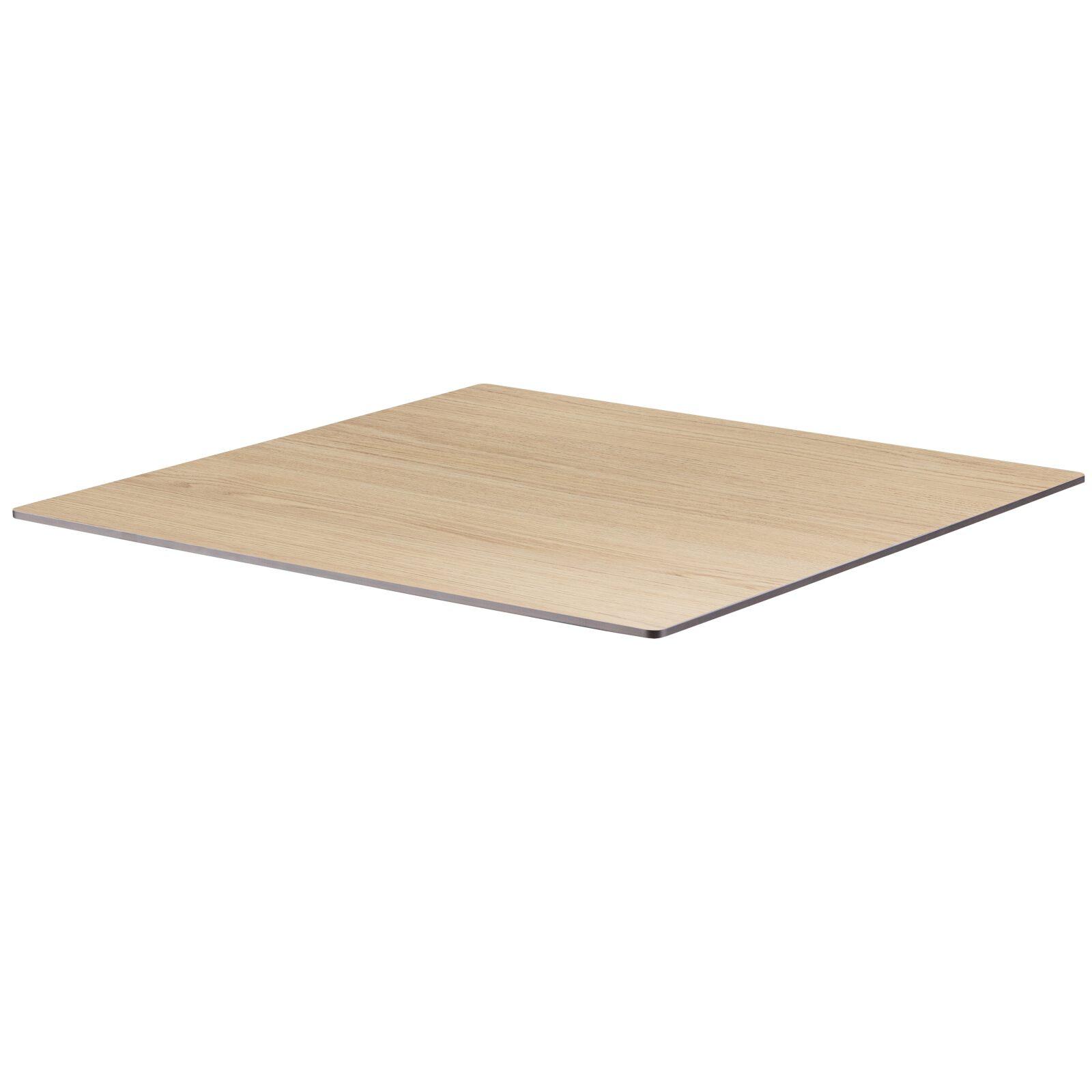 Plateau de table carré en HPL (60x60 cm)