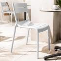 Chaises de restaurant en plastique - Lot de 4