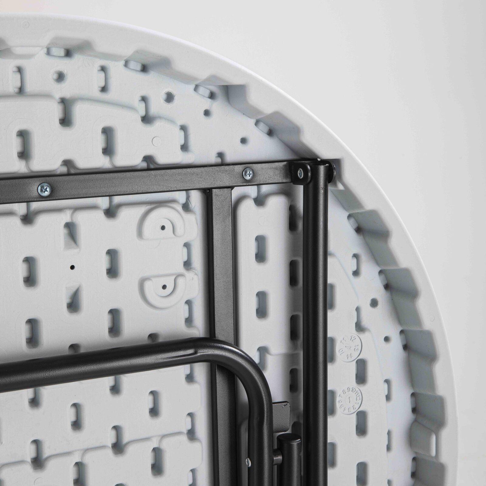 Mange debout pliant et housse de mange debout gris foncé