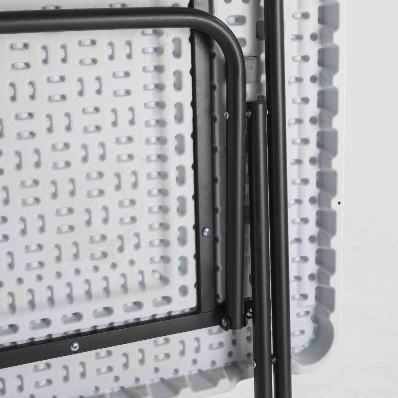 Mange debout pliant blanc carré 110 x 68 cm - Lot de 2