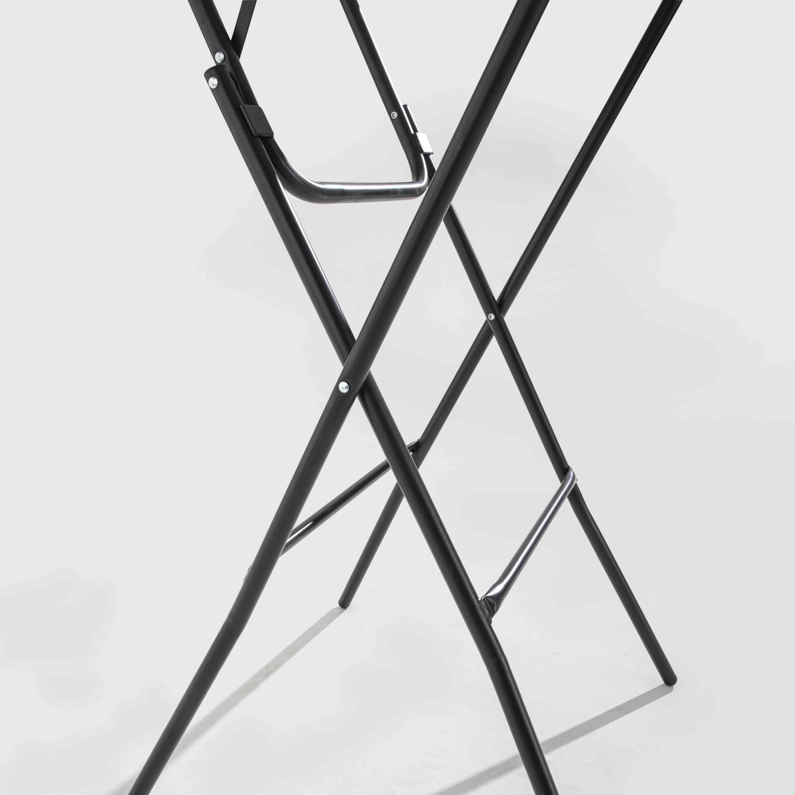 Mange debout pliant blanc carré 110 x 68 cm - Lot de 2