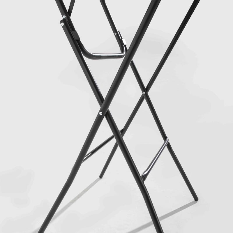 Mange debout pliant blanc carré 110 x 68 cm - Lot de 5