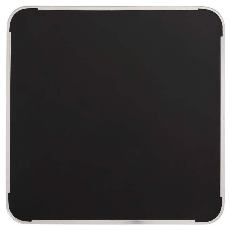 Plateau de table carré en contreplaqué avec revêtement stratifié et bords en aluminium 60 x 60 cm (3/7)