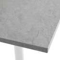 Table haute de restaurant 60 x 60 cm en aggloméré avec revêtement mélaminé