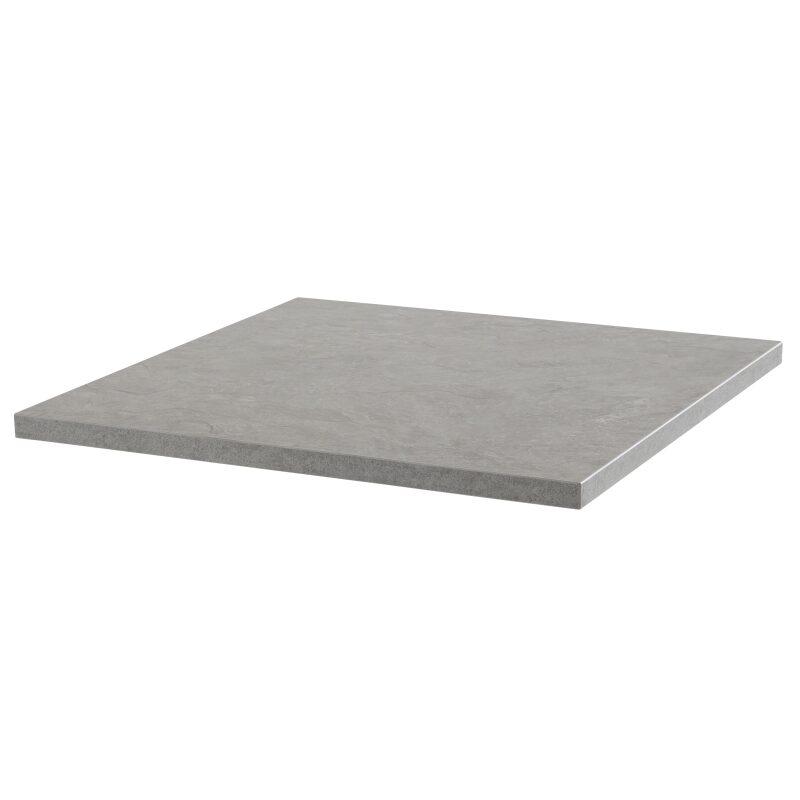 Table haute de restaurant 60 x 60 cm en aggloméré avec revêtement mélaminé