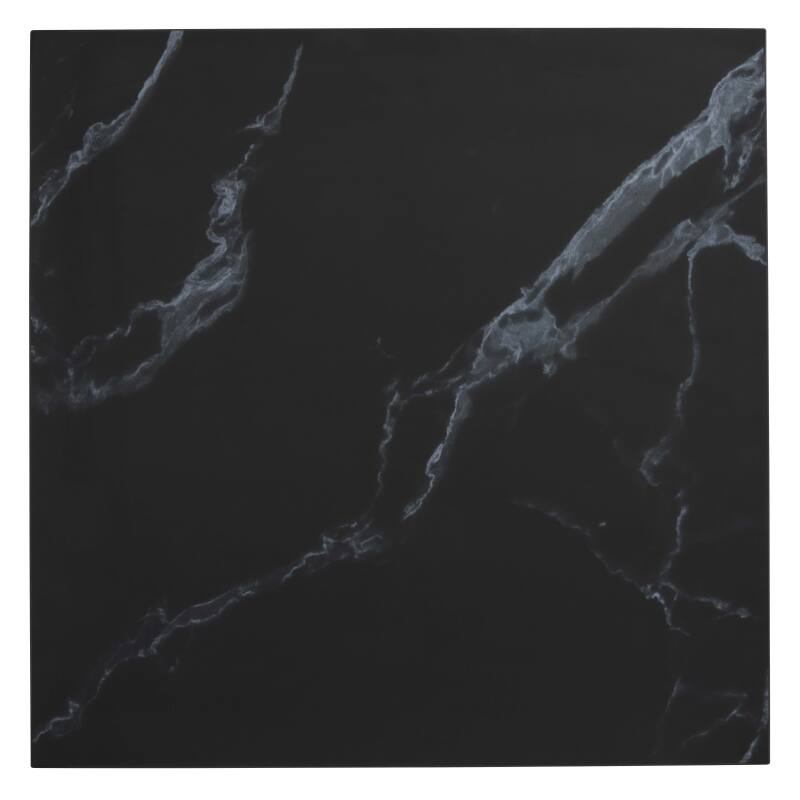 Table haute de restaurant 60 x 60 cm en aggloméré avec revêtement mélaminé