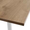 Table haute de restaurant 60 x 60 cm en aggloméré avec revêtement mélaminé