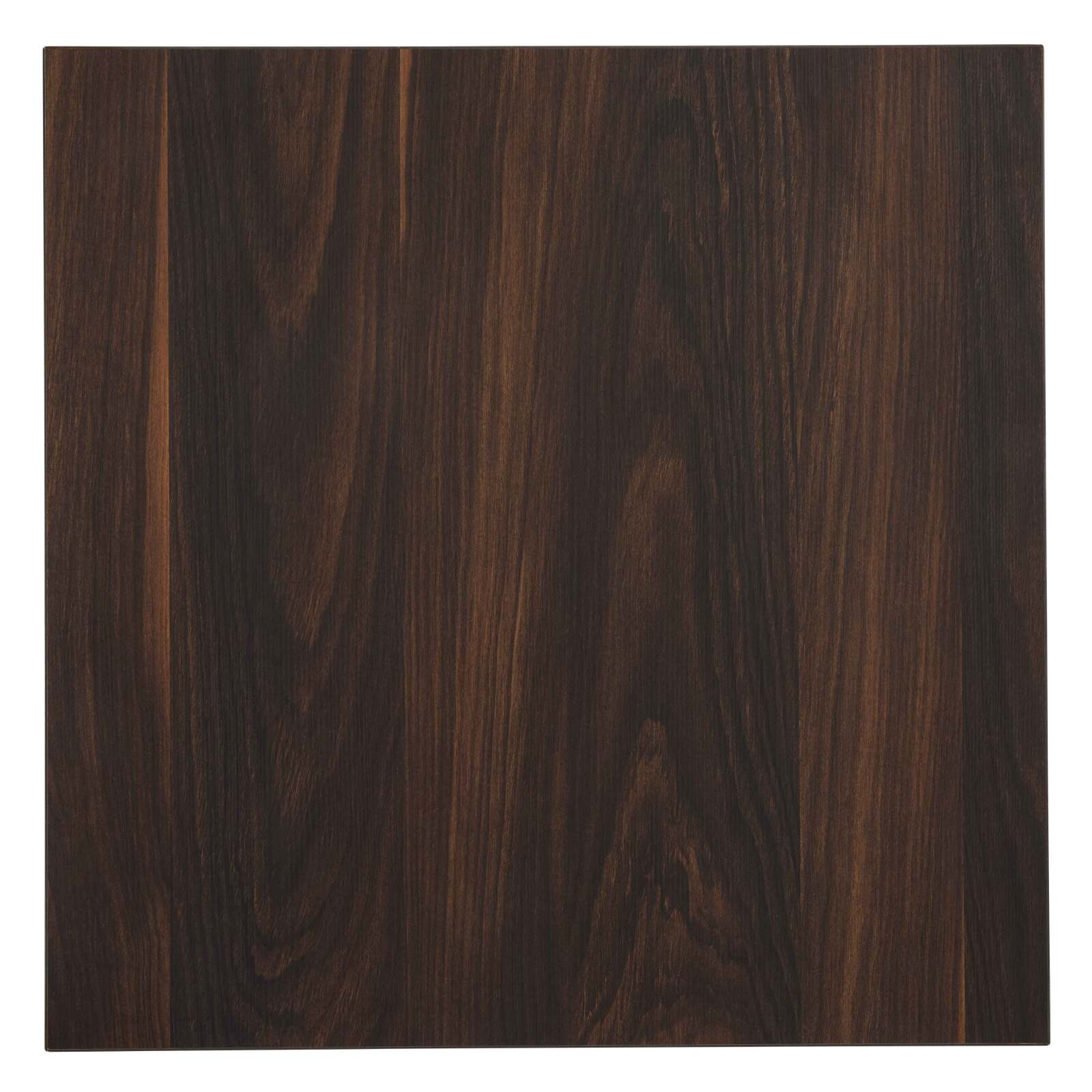 Table haute de restaurant 60 x 60 cm en aggloméré avec revêtement mélaminé