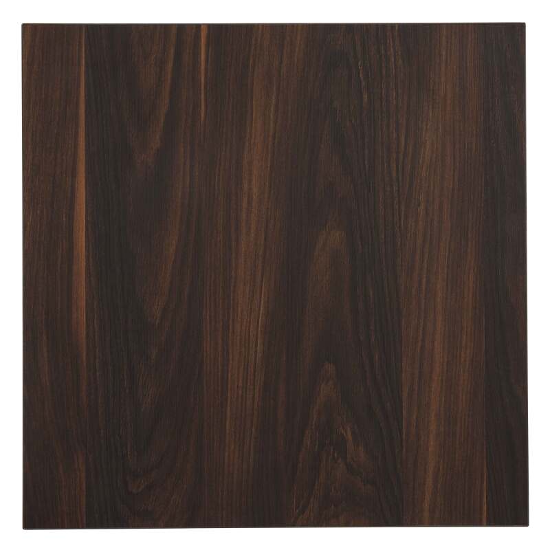 Table haute de restaurant 60 x 60 cm en aggloméré avec revêtement mélaminé (3/8)