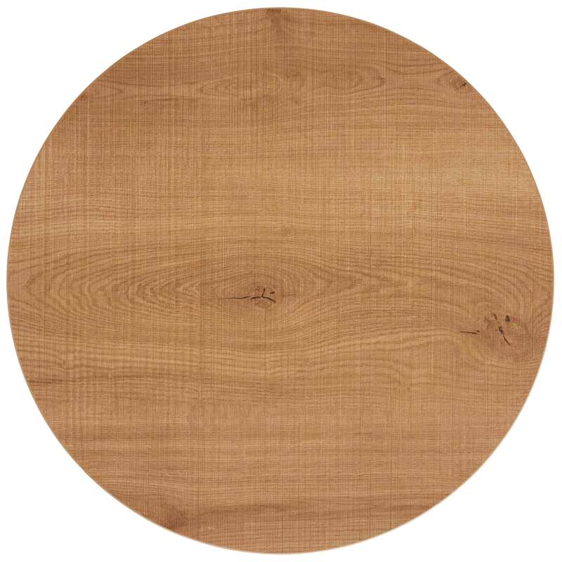 Table haute ronde Ø60 cm en aggloméré avec revêtement mélaminé (2/7)