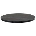 Table haute ronde Ø60 cm en aggloméré avec revêtement mélaminé