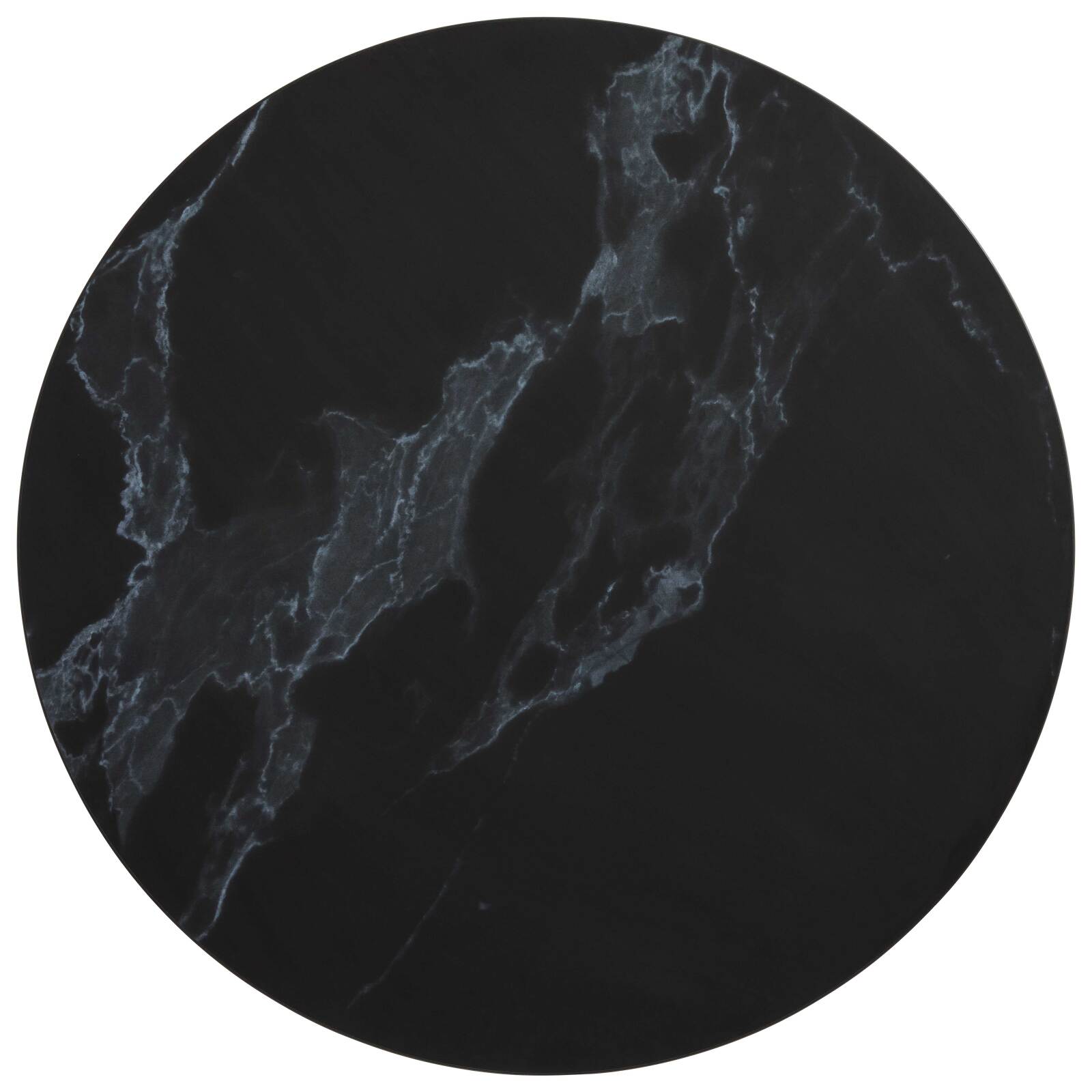 Plateau de table rond en aggloméré avec revêtement mélaminé ⌀60 cm