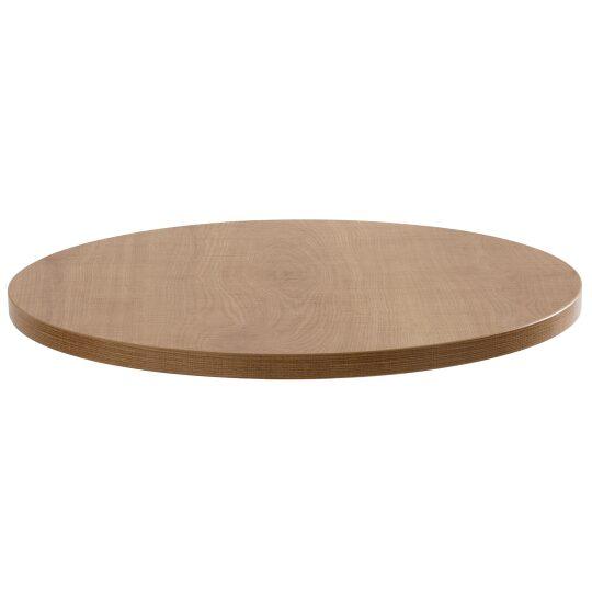 Plateau de table rond en aggloméré avec revêtement mélaminé ⌀60 cm | Mobeventpro