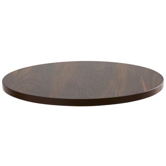 Plateau de table rond en aggloméré avec revêtement mélaminé ⌀60 cm