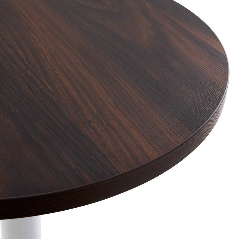 Plateau de table rond en aggloméré avec revêtement mélaminé ⌀60 cm