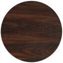 Plateau de table rond en aggloméré avec revêtement mélaminé ⌀60 cm