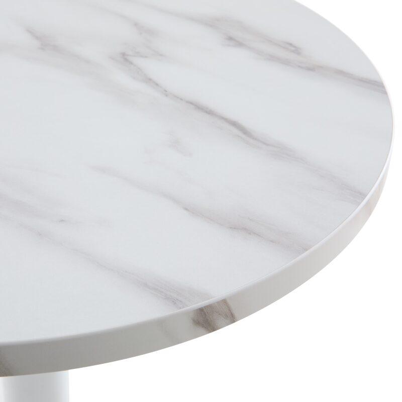 Plateau de table rond en aggloméré avec revêtement mélaminé ⌀60 cm (2/4)