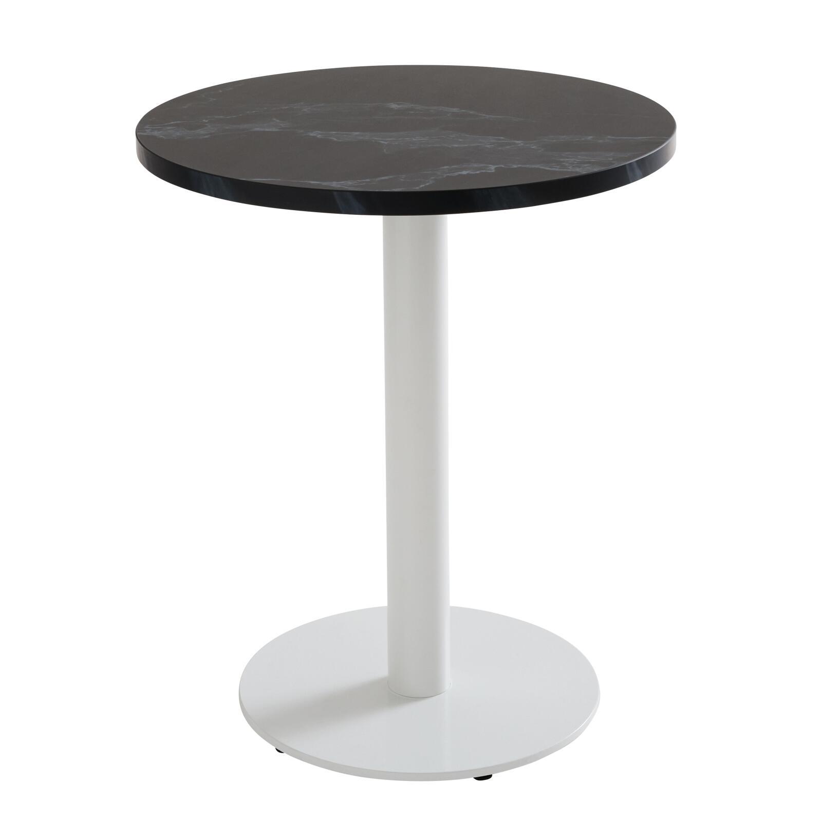 Plateau de table rond en aggloméré avec revêtement mélaminé ⌀60 cm