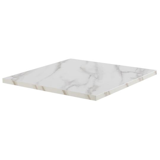 Plateau de table carré en aggloméré avec revêtement mélaminé 60 x 60 cm | Mobeventpro