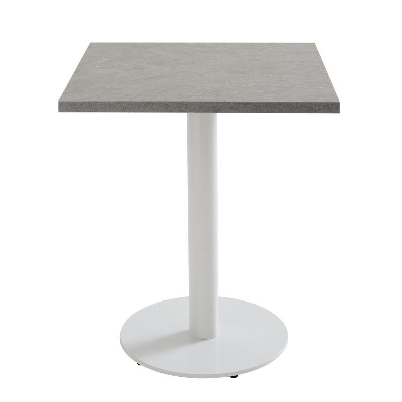 Plateau de table carré en aggloméré avec revêtement mélaminé 60 x 60 cm (5/6)