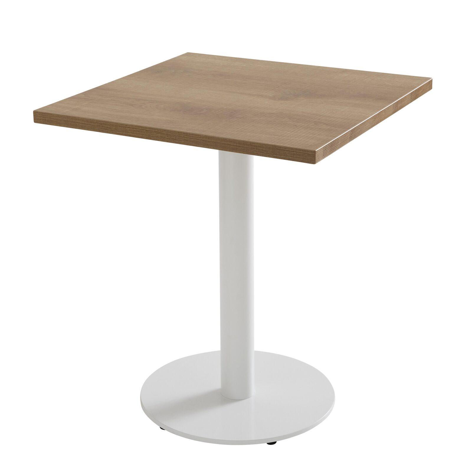 Plateau de table carré en aggloméré avec revêtement mélaminé 60 x 60 cm Plateau de table carré en aggloméré avec revêtement mélaminé 60 x 60 cm