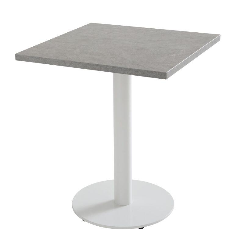 Plateau de table carré en aggloméré avec revêtement mélaminé 60 x 60 cm (4/6)