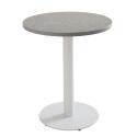 Table à manger ronde Ø 60 cm en aggloméré avec revêtement mélaminé