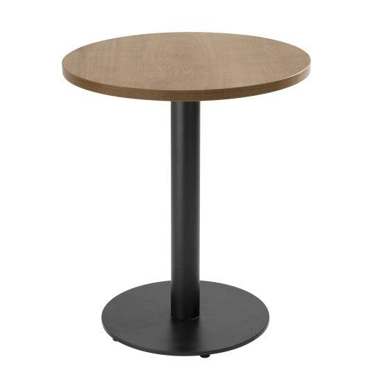Table à manger ronde Ø 60 cm en aggloméré avec revêtement mélaminé | Mobeventpro