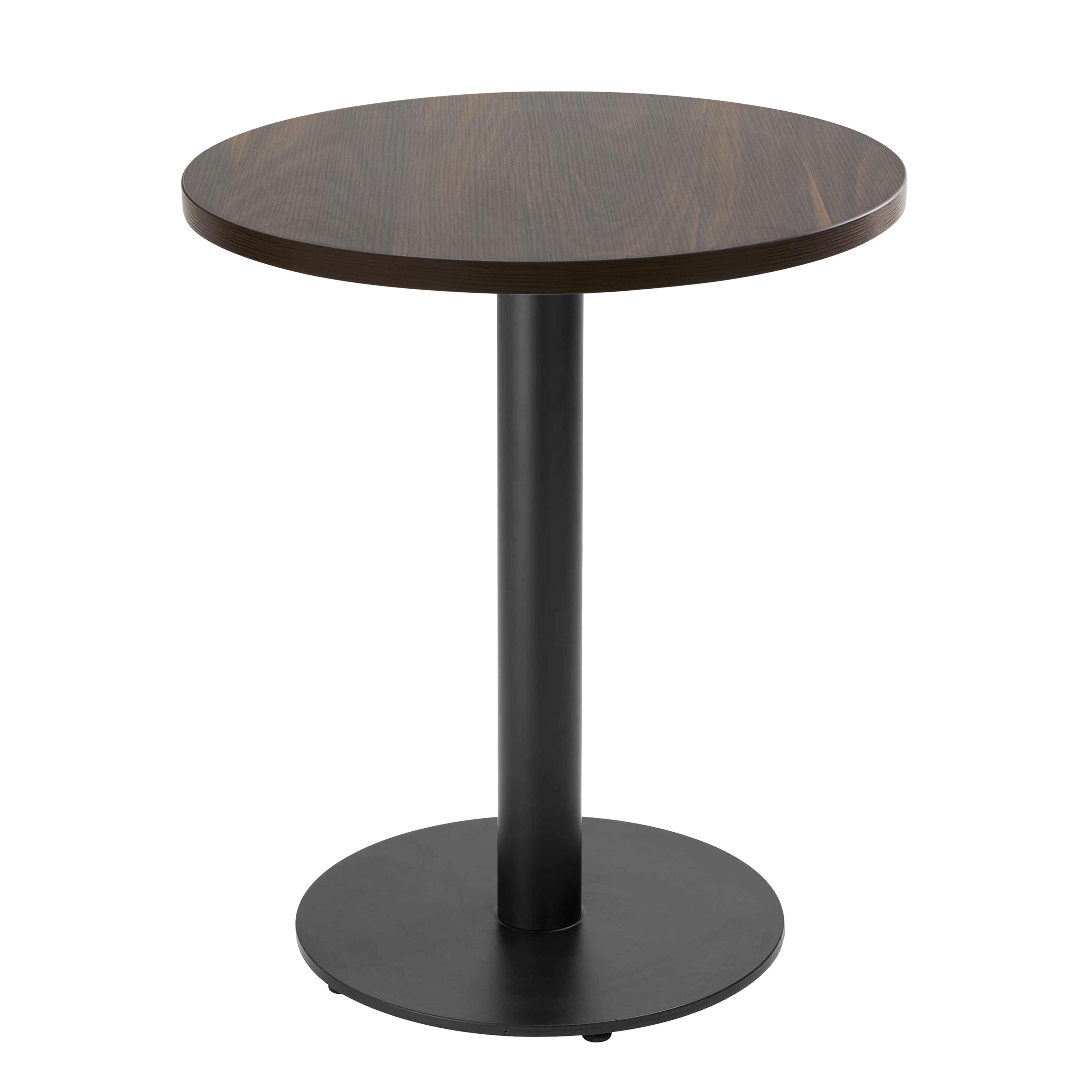 Table de restaurant ronde Ø 60 cm en aggloméré avec revêtement mélaminé