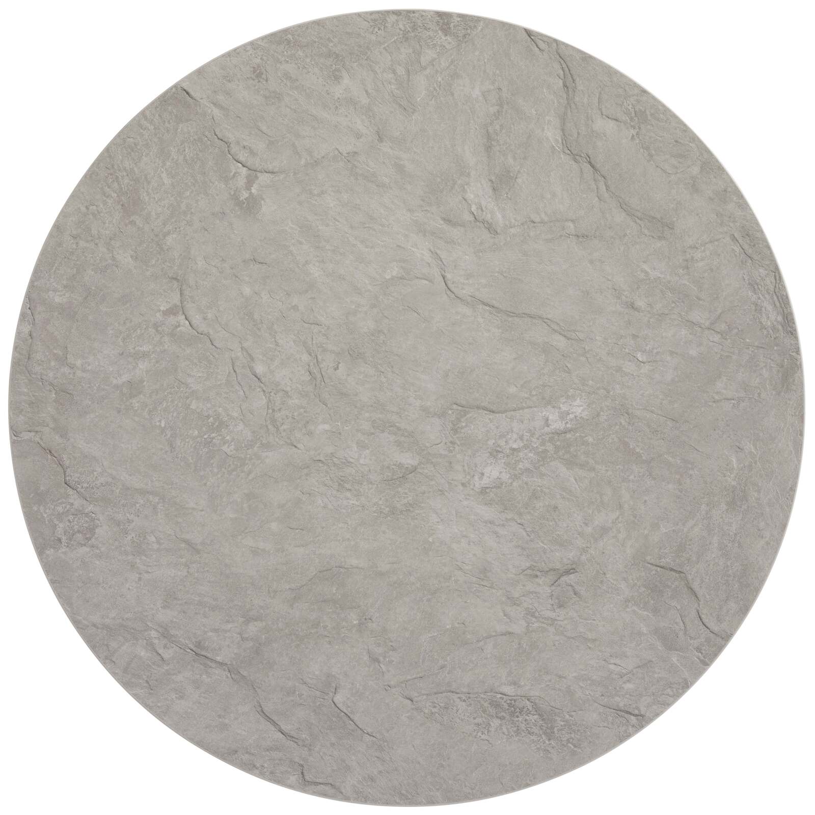 Table à manger ronde Ø 60 cm en aggloméré avec revêtement mélaminé