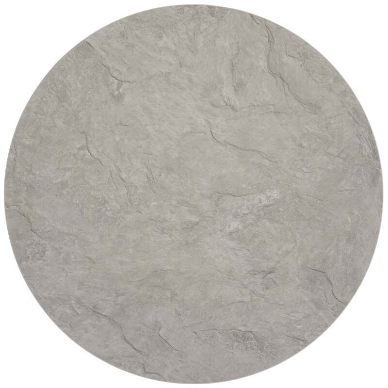 Table à manger ronde Ø 60 cm en aggloméré avec revêtement mélaminé (2/7)