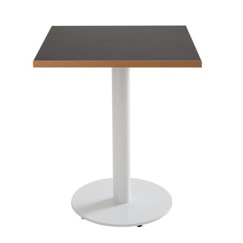 Plateau de table carré 60 x 60 cm en mélaminé avec bords en PVC (5/6)