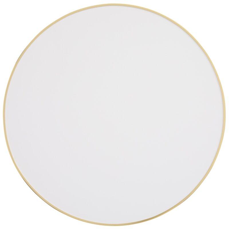 Table de restaurant ronde Ø 60 cm en contreplaqué avec revêtement stratifié et bords en aluminium (2/7)