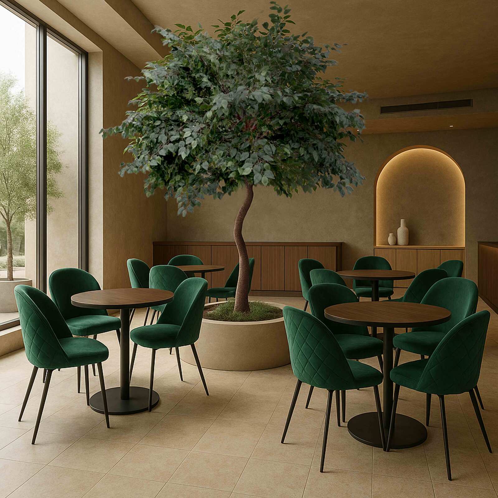 Banyan artificiel hauteur 290 cm