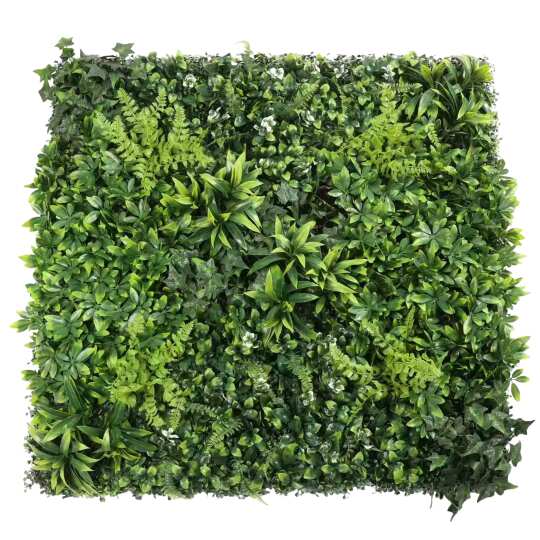 Mur végétal artificiel feuillage élégant intérieur et extérieur 100x100 cm | Mobeventpro