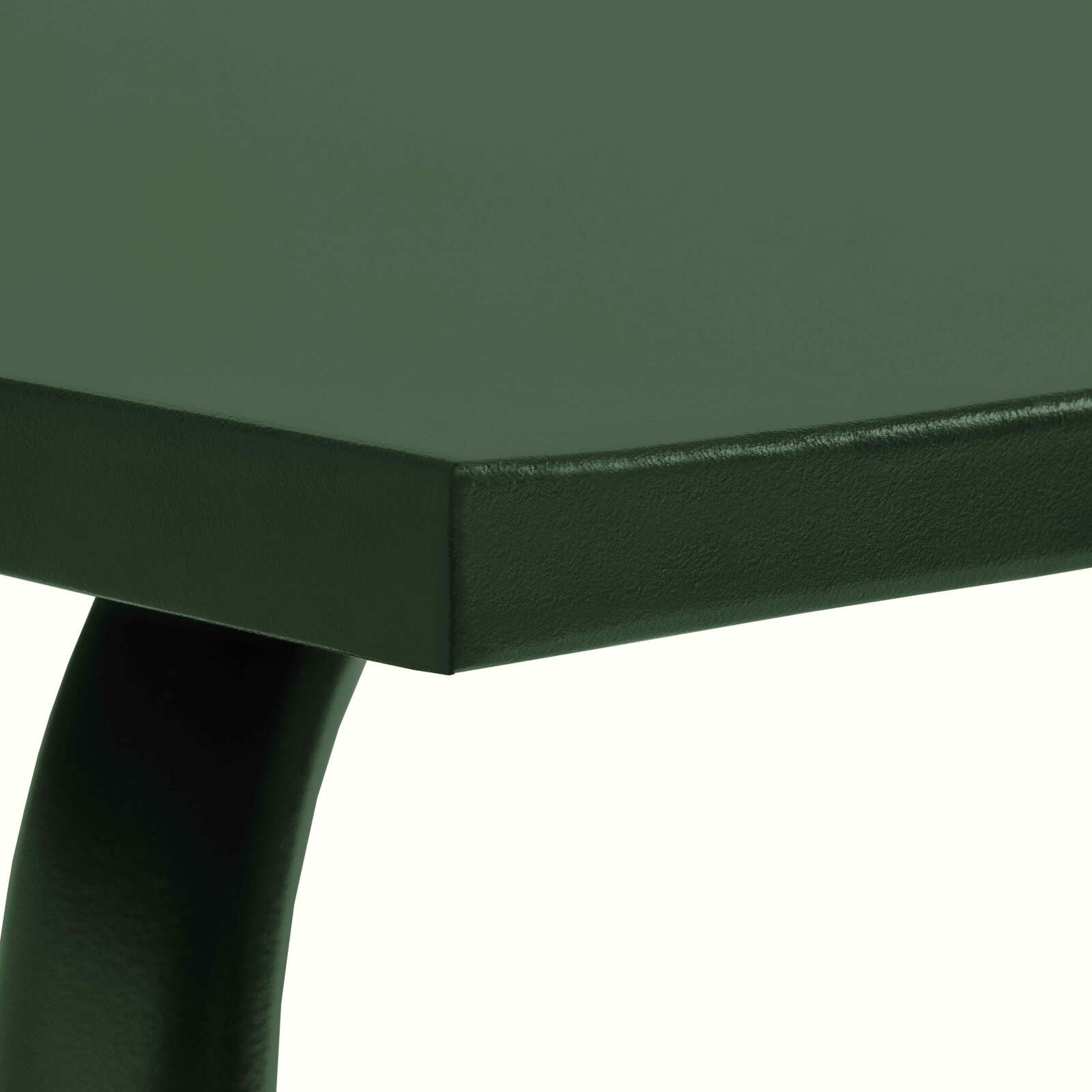 Table de restaurant en métal 8 personnes 180x90 cm