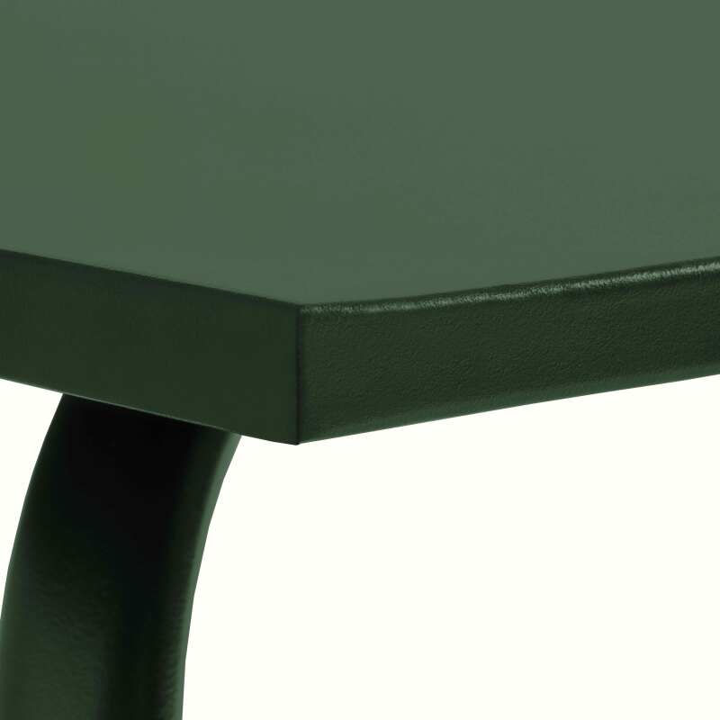 Table de restaurant en métal 8 personnes 180x90 cm (4/5)