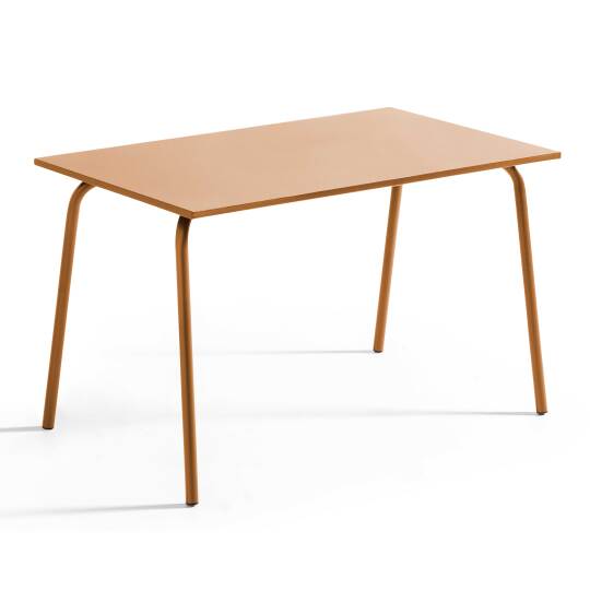 Table de restaurant en métal 8 personnes 180x90 cm | Mobeventpro